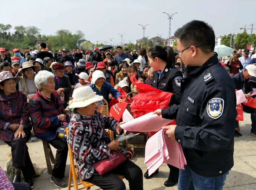 望江县启动新一轮扫黑除恶主题宣传活动